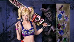 Blondes zombies chainsaw pigtails video games lollipop chainsaw