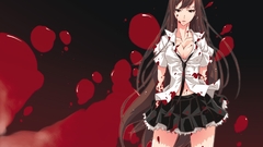 Blood anime girls