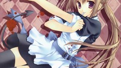 Blood anime girls maids lolita fashion aquarian age injection 