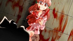 Blood Anime Knives killer anime girls