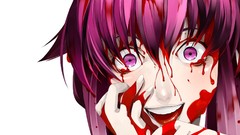 Blood Anime mirai nikki gasai yuno