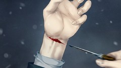 Blood Anime suicide Knives innocent grey novel game cg Kara no 