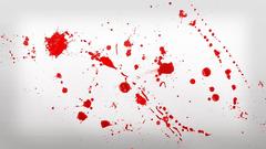 Blood blood splatters