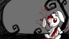 Blood digital art Knives