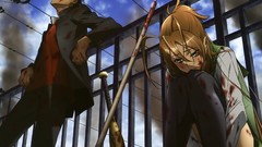 Blood highschool of the dead Miyamoto Rei Komuro Takashi