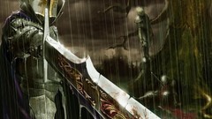 Blood knight armor Swords