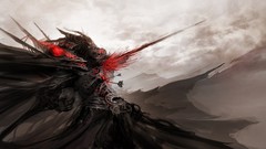 Blood Monsters Beast arrows demons fantasy art