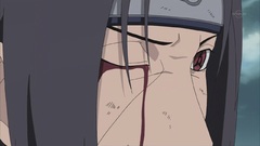 Blood Naruto shippuden uchiha