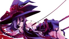 Blood purple belts Knives