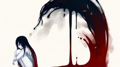 Blood sad digital art