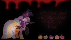 Blood scary cupcakes my little pony twilight sparkle