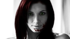 Blood selective coloring