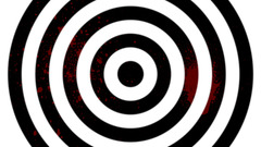 Blood spiral splatter optical