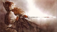 Blood Swords tattoos piercings artwork luis royo fantasy art