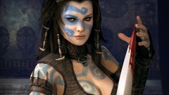 Blood weapons fantasy art