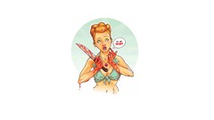 Blood white background Knives minimalistic artwork Simple 