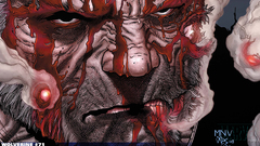 Blood wolverine marvel comics