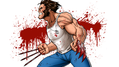 Blood X-Men wolverine marvel