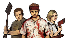 Blood zombies Shaun of