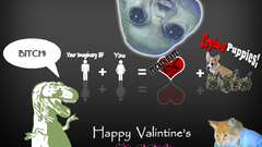 Bloody happy Made minutes bored vdayhoe