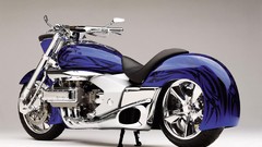 Blue 3d motorbikes