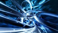 Blue abstract