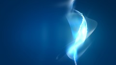 Blue abstract artwork