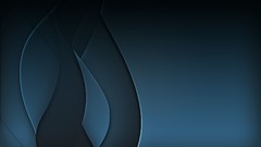 Blue abstract artwork