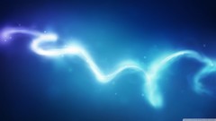 Blue abstract artwork digital art