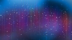 Blue abstract berry stardust