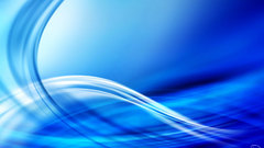 Blue abstract composition