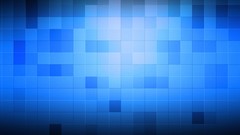 Blue abstract dance minimalistic digital art pixel art