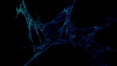 Blue abstract digital art