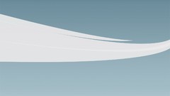 Blue abstract digital minimalistic simplistic