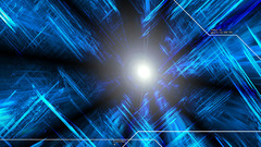 Blue abstract General digital