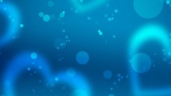 Blue abstract Hearts