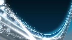 Blue abstract multicolor