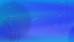 Blue abstract multicolor