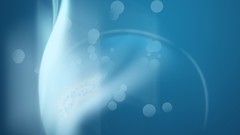 Blue abstract multicolor