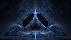 Blue abstract thoughts