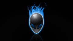 Blue alienware