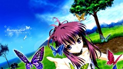 Blue anime girls hentai