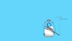 Blue Anime Penguins sniper