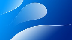 Blue artwork digital art