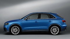 Blue Audi cars concept art