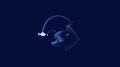 blue background artwork digital art