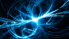 Blue background by xfecal