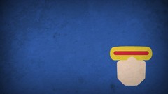 Blue background Cyclops superheroes minimalistic blo0p marvel 