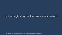 Blue background funny minimalistic Quotes The Hitchhikers Guide 