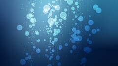blue background Simple Background bubbles underwater